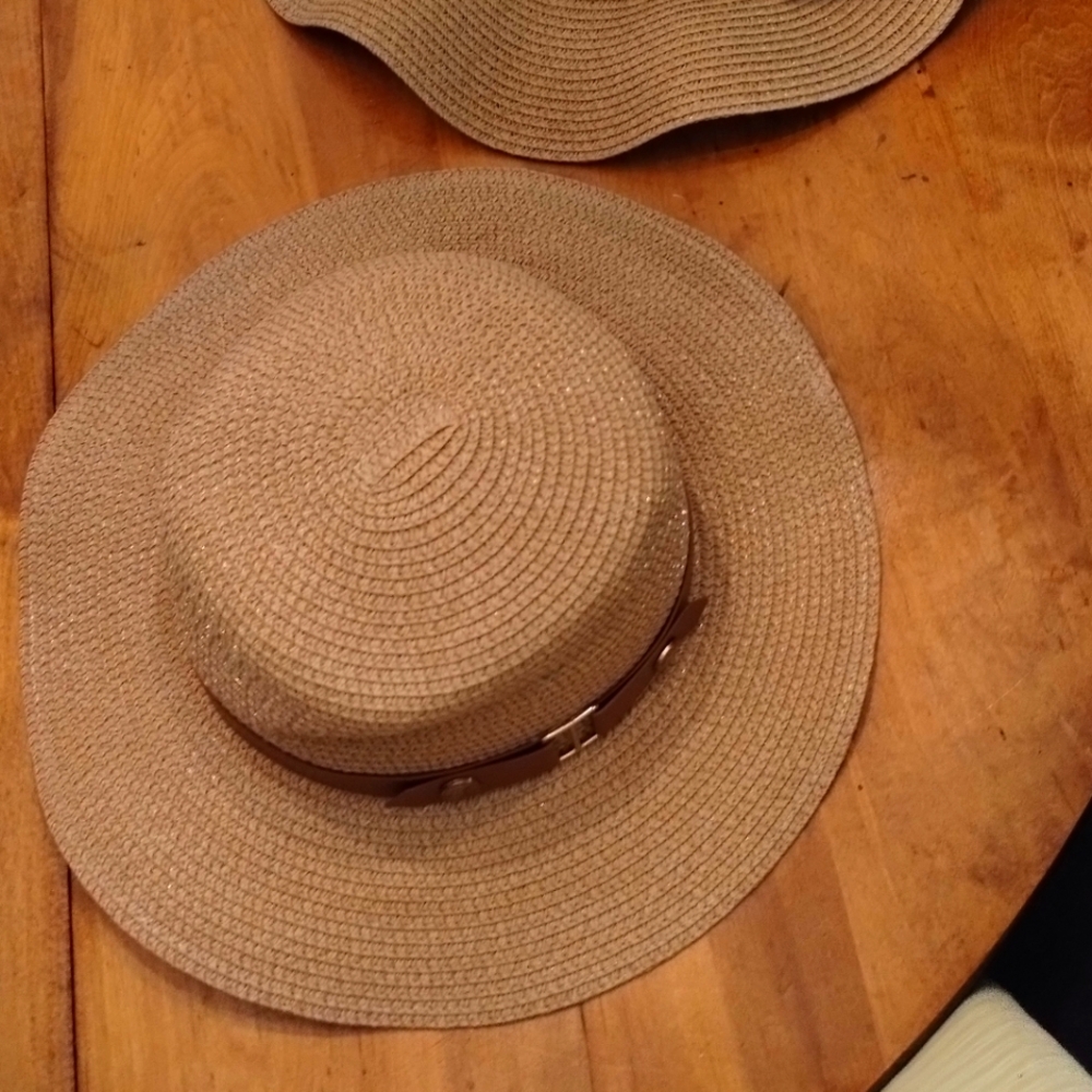 WOMENS  Tan Straw Hat